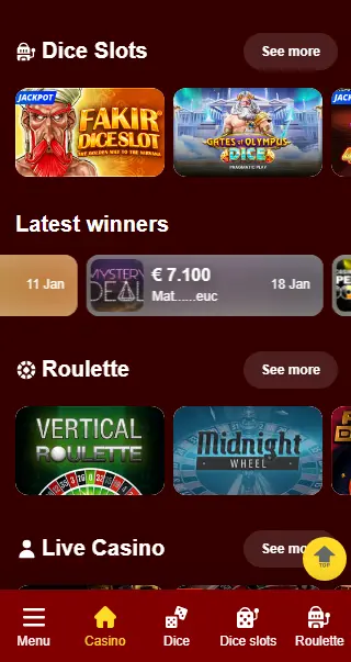 Bonussen beschikbaar in BECASINO
