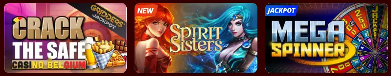 Spellen in het BECASINO
